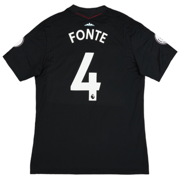 2017-18 West Ham Match Issue Away Shirt Fonte #4