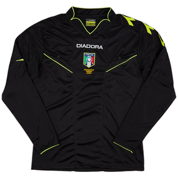 2000s Italy Diadora Referee L/S Shirt - 9/10 - (S)