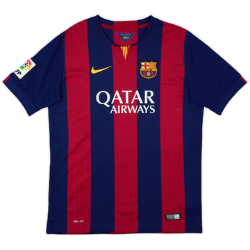 2014-15 Barcelona Home Shirt - 7/10 - (XL.Boys)