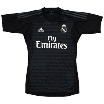 2018-19 Real Madrid GK S/S Shirt - 8/10 - (S)