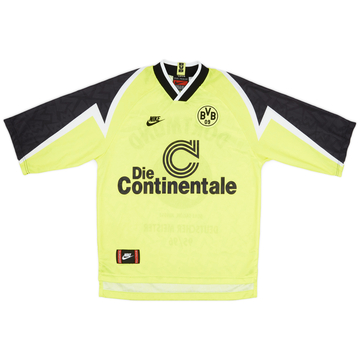 1995-96 Borussia Dortmund 'Deutscher Meister' Home Shirt - 7/10 - (S)