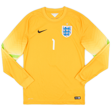 2014-15 England GK Shirt #1 - 9/10 - (S)