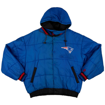 1990s New England Patriots Pro Player Reversible Rain Coat - 5/10 - (XL)
