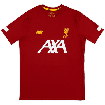 2019-20 Liverpool New Balance Training Shirt - 8/10 - (XL.Boys)