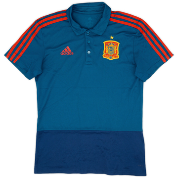 2018-19 Spain adidas Polo Shirt - 9/10 - (M)