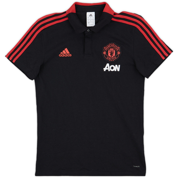 2018-19 Manchester United adidas Polo Shirt - 9/10 - (M)