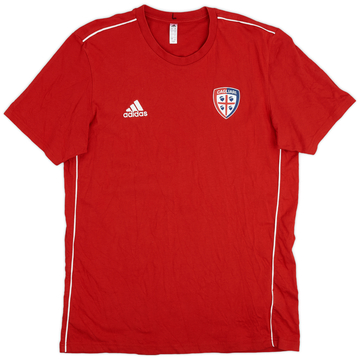2021-22 Cagliari adidas Cotton Tee - 8/10 - (L)