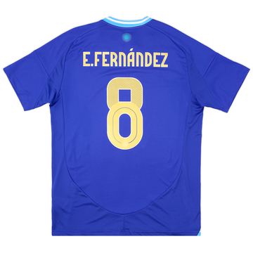 2024-25 Argentina Away Shirt E.Fernandez #8