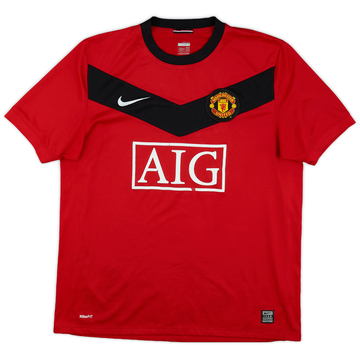 2009-10 Manchester United Home Shirt - 5/10 - (L)
