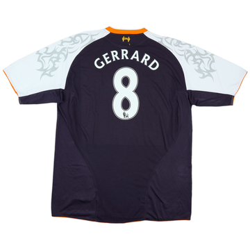 2012-13 Liverpool Third Shirt Gerrard #8 - 9/10 - (3XL)