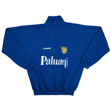 1999-00 Chievo Verona Hummel 1/4 Zip Sweat Top - 9/10 - (XXL)