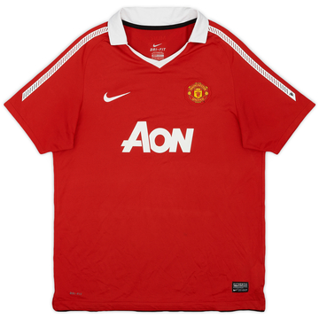 2010-11 Manchester United Home Shirt - 7/10 - (XL.Boys)