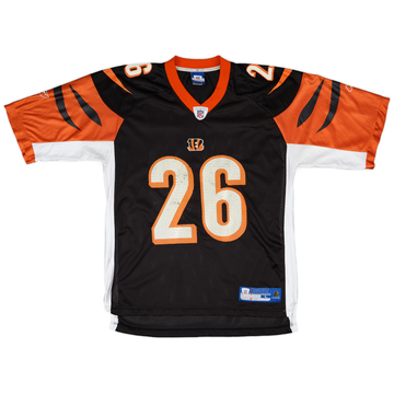 2004 Cincinnati Bengals Perry #26 Reebok On Field Home Jersey - 6/10 - (L)