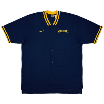 1997-98 Michigan Wolverines Nike Authentic Shooting Shirt - 9/10 - (XXL)