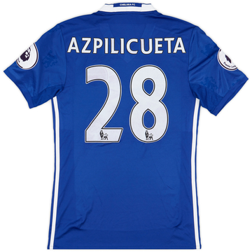 2016-17 Chelsea Home Shirt Azpilicueta #28 - 5/10 - (XS)