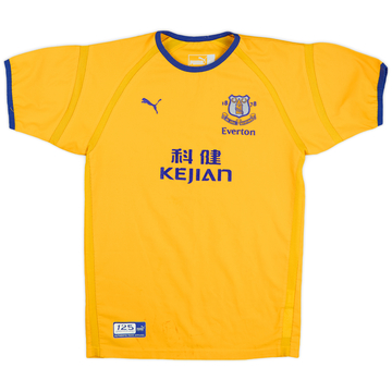 2003-04 Everton Away Shirt - 7/10 - (S.Boys)