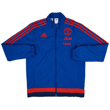 2015-16 Manchester United adidas Track Jacket - 8/10 - (XL.Boys)