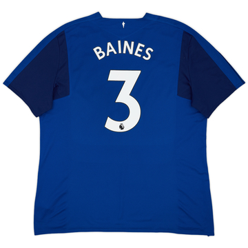 2017-18 Everton Home Shirt Baines #3 - 8/10 - (3XL)