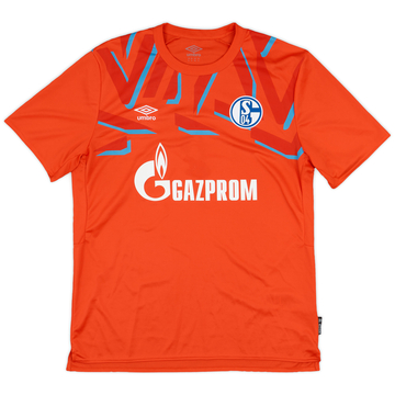 2019-20 Schalke GK S/S Shirt - 9/10 - (XL)