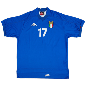 1998-99 Italy Home Shirt #17 - 5/10 - (L)
