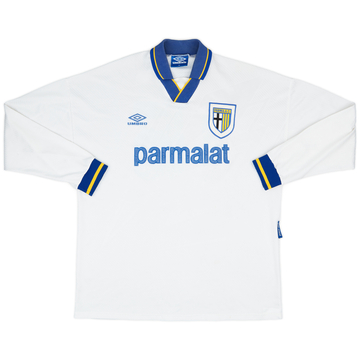 1993-95 Parma Match Issue Home L/S Shirt #15