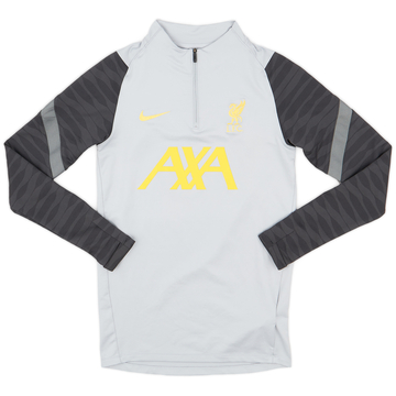 2021-22 Liverpool Nike 1/4 Zip Training Top - 9/10 - (XS)