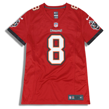 2013 Tampa Bay Buccaneers Glennon #8 Nike Game Jersey (Home) Womens (L)