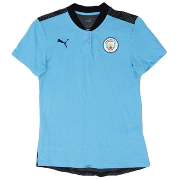 2020-21 Manchester City Puma Polo Shirt - 9/10 - (XS)
