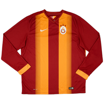 2014-15 Galatasaray Home L/S Shirt - 8/10 - (XL)