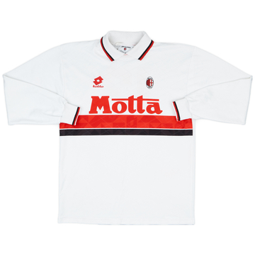 1993-94 AC Milan Match Issue Away L/S Shirt #13