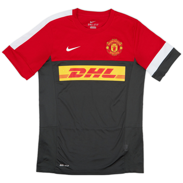 2012-13 Manchester United Nike Training Shirt - 9/10 - (M)