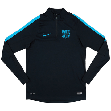 2015-16 Barcelona Nike 1/4 Zip Drill Top - 6/10 - (M)