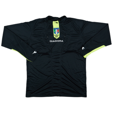 2009-10 Italy Diadora Referee L/S Shirt - 8/10 - (L)