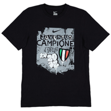 2011-12 Juventus 'Campione' Nike Graphic Tee - 9/10 - (S)