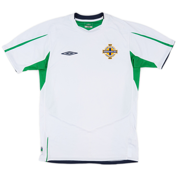2004-06 Northern Ireland Umbro Training Shirt - 9/10 - (S)
