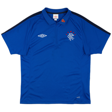 2010-11 Rangers Umbro 1/4 Zip Training Polo - 9/10 - (M)