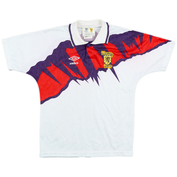 1991-93 Scotland Away Shirt - 6/10 - (L.Boys)