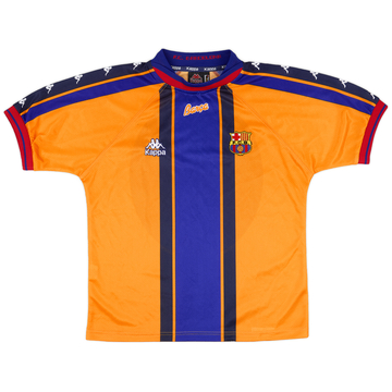 1997-98 Barcelona Away Shirt - 8/10 - (S)