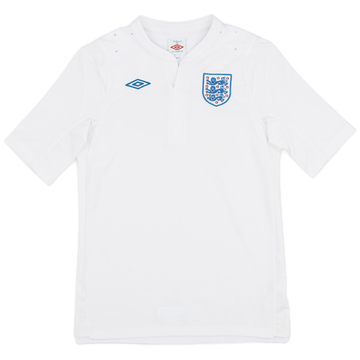 2010-11 England Home Shirt - 9/10 - (XL.Boys)