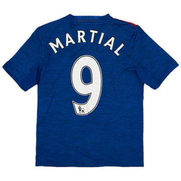 2016-17 Manchester United Away Shirt Martial #9 - 8/10 - (M.Boys)