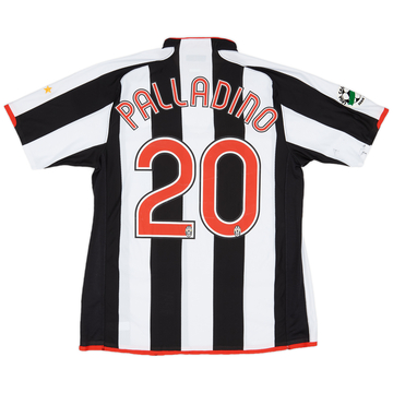 2007-08 Juventus Match Issue Home Shirt Palladino #20