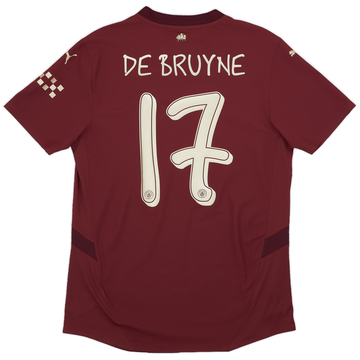 2024-25 Manchester City Authentic Third Shirt De Bruyne #17