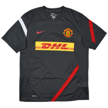 2012-13 Manchester United Nike Training Shirt - 8/10 - (L)