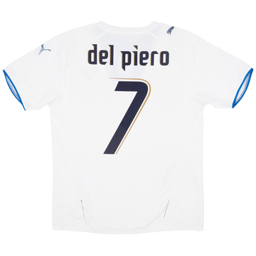 2006 Italy Away Shirt Del Piero #7 - 5/10 - (M)