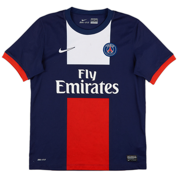 2013-14 Paris Saint-Germain Home Shirt - 6/10 - (L.Boys)