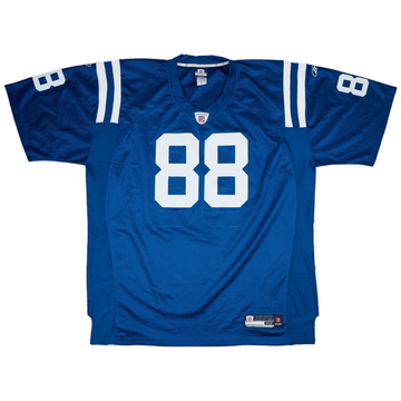 2007 Indianapolis Colts Harrison #88 Reebok Authentic Home Jersey - 8/10 - (3XL)