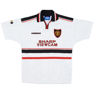 1997-99 Manchester United Away Shirt - 8/10 - (L.Boys)