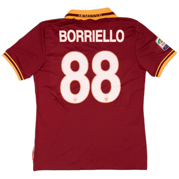 2013-14 Roma Home Shirt Boriello #88 - 8/10 - (M)