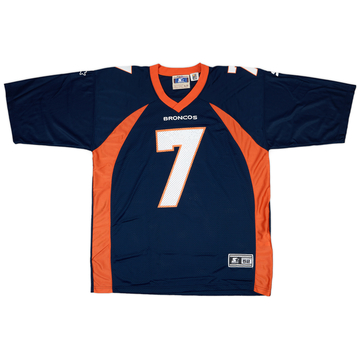 1997-98 Denver Broncos Elway #7 Starter Home Jersey - 9/10 - (XL)
