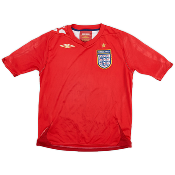 2006-08 England Away Shirt - 6/10 - (S.Boys)